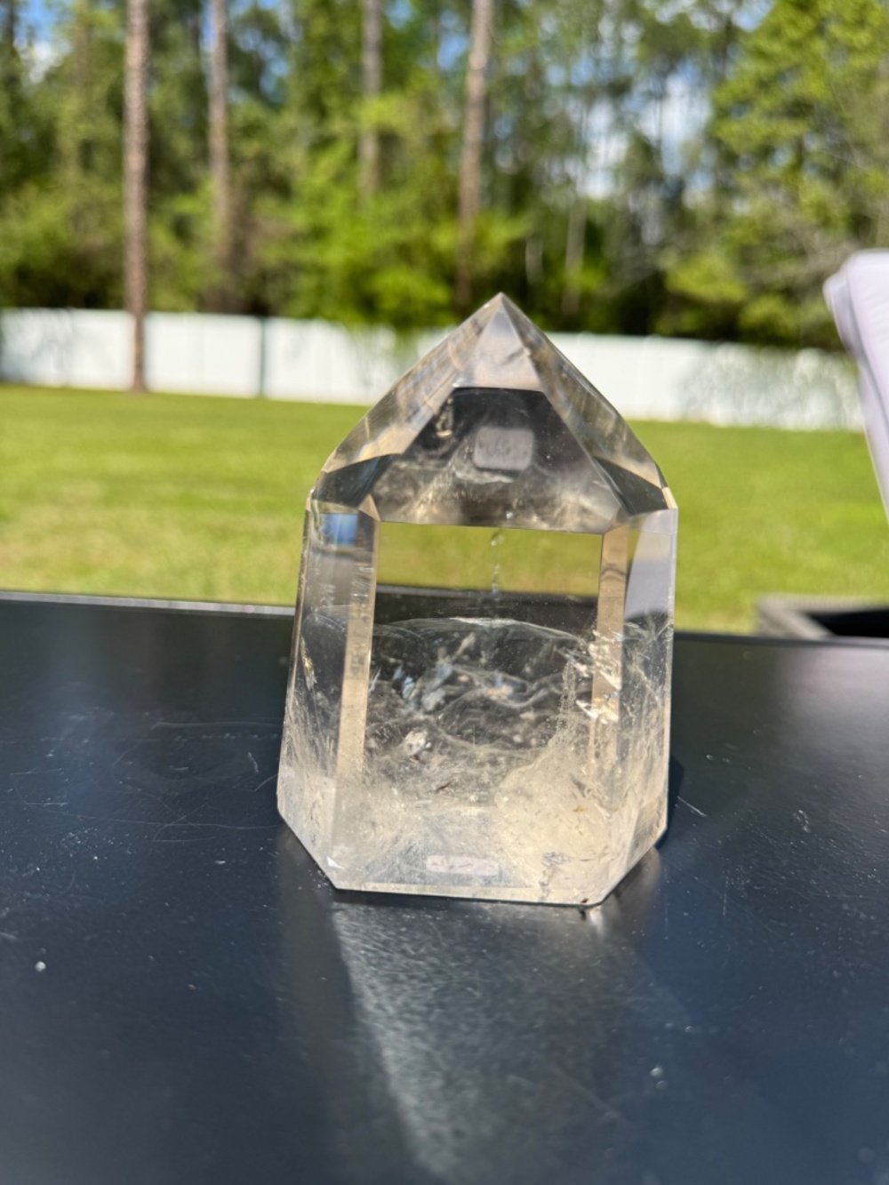❤️ BEAUTIFUL Light Smoky (Champagne) Quartz Tower ❤️ - Picture 4 of 4